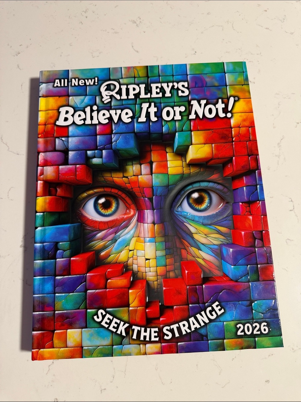 Ripley’s Believe It or Not! 2026 Colorful Mosaic Cover